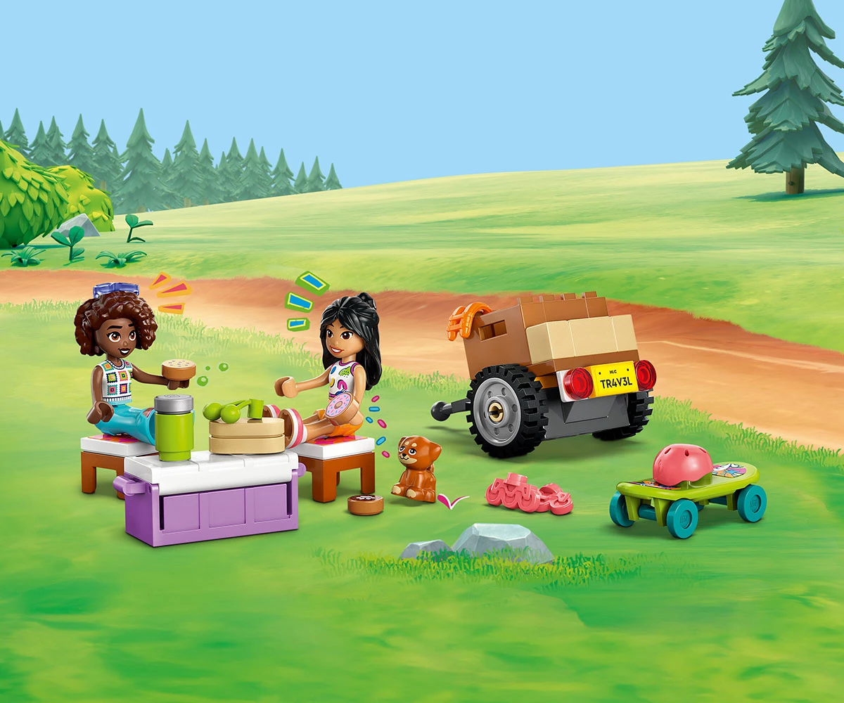 Детски комплект за игра LEGO® Friends 42659 - Кола за приятелско пътешествие thumb 9 LEGO® Friends 42659 - Friendship Road-Trip Travel Car thumb 9