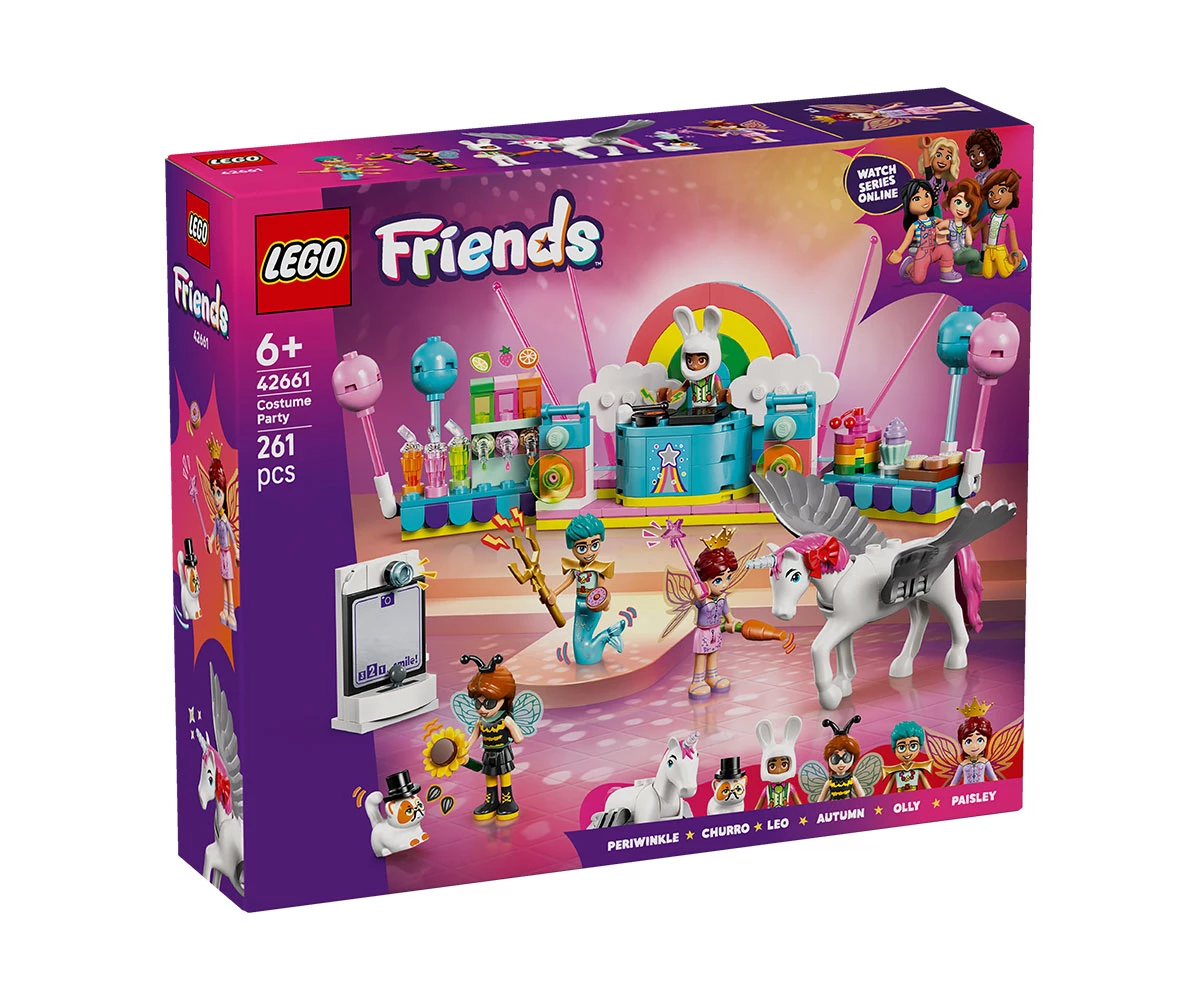 Детски комплект за игра LEGO® Friends 42661 - Маскарад с еднорог и фея LEGO® Friends 42661 - Costume Party with Unicorn & Fairy