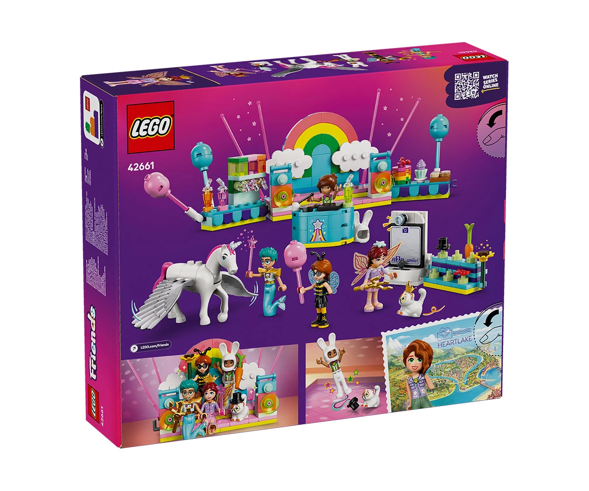 Детски комплект за игра LEGO® Friends 42661 - Маскарад с еднорог и фея thumb 2 LEGO® Friends 42661 - Costume Party with Unicorn & Fairy thumb 2