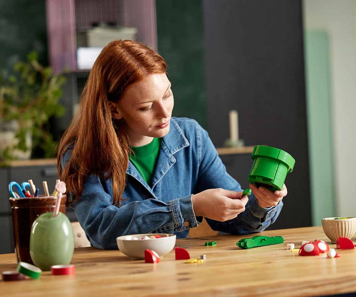 Детски комплект за игра LEGO® Super Mario™ 71426 - Растение Пираня thumb 7 Конструктор ЛЕГО Super Mario 71426 thumb 7