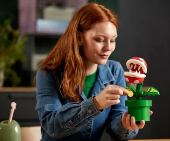 Детски комплект за игра LEGO® Super Mario™ 71426 – Растение Пираня