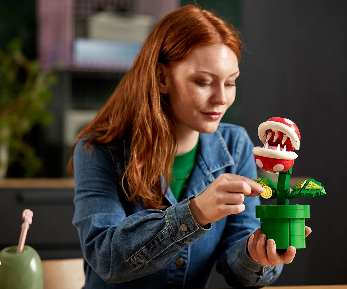 Детски комплект за игра LEGO® Super Mario™ 71426 - Растение Пираня thumb 8 Конструктор ЛЕГО Super Mario 71426 thumb 8