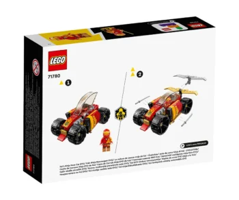 Детски комплект за игра LEGO® NINJAGO™ 71780 – Нинджа колата на Kai EVO