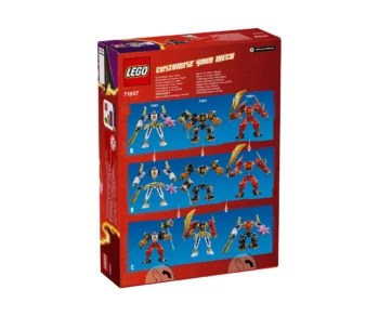 Детски комплект за игра LEGO® NINJAGO® 71807 – Елементният технически робот на Сора