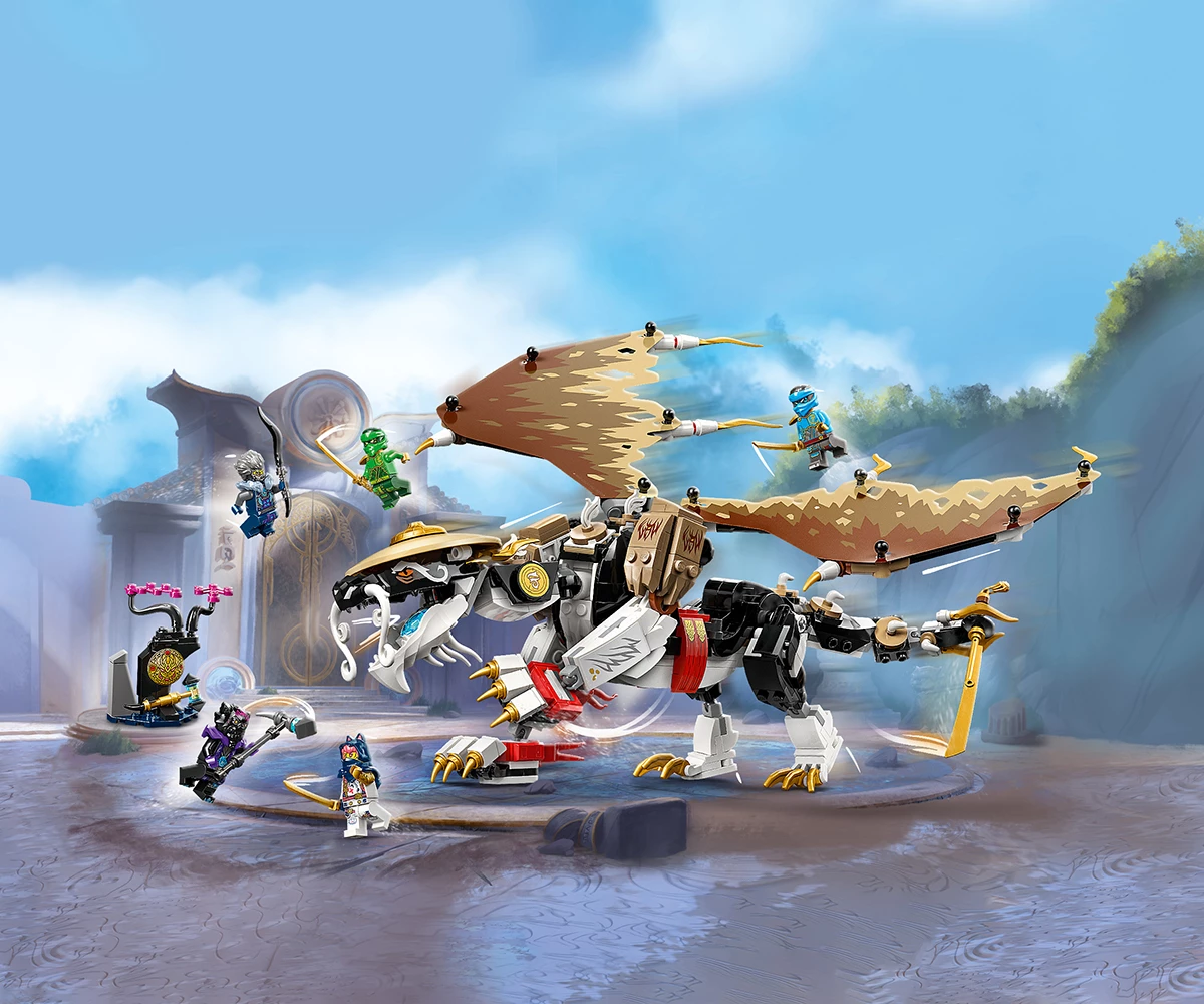 Детски комплект за игра LEGO® NINJAGO® 71809 - Драконът Егалт thumb 5 Конструктор ЛЕГО NINJAGO 71809 thumb 5