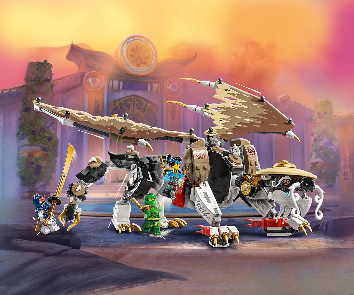 Детски комплект за игра LEGO® NINJAGO® 71809 - Драконът Егалт thumb 8 Конструктор ЛЕГО NINJAGO 71809 thumb 8