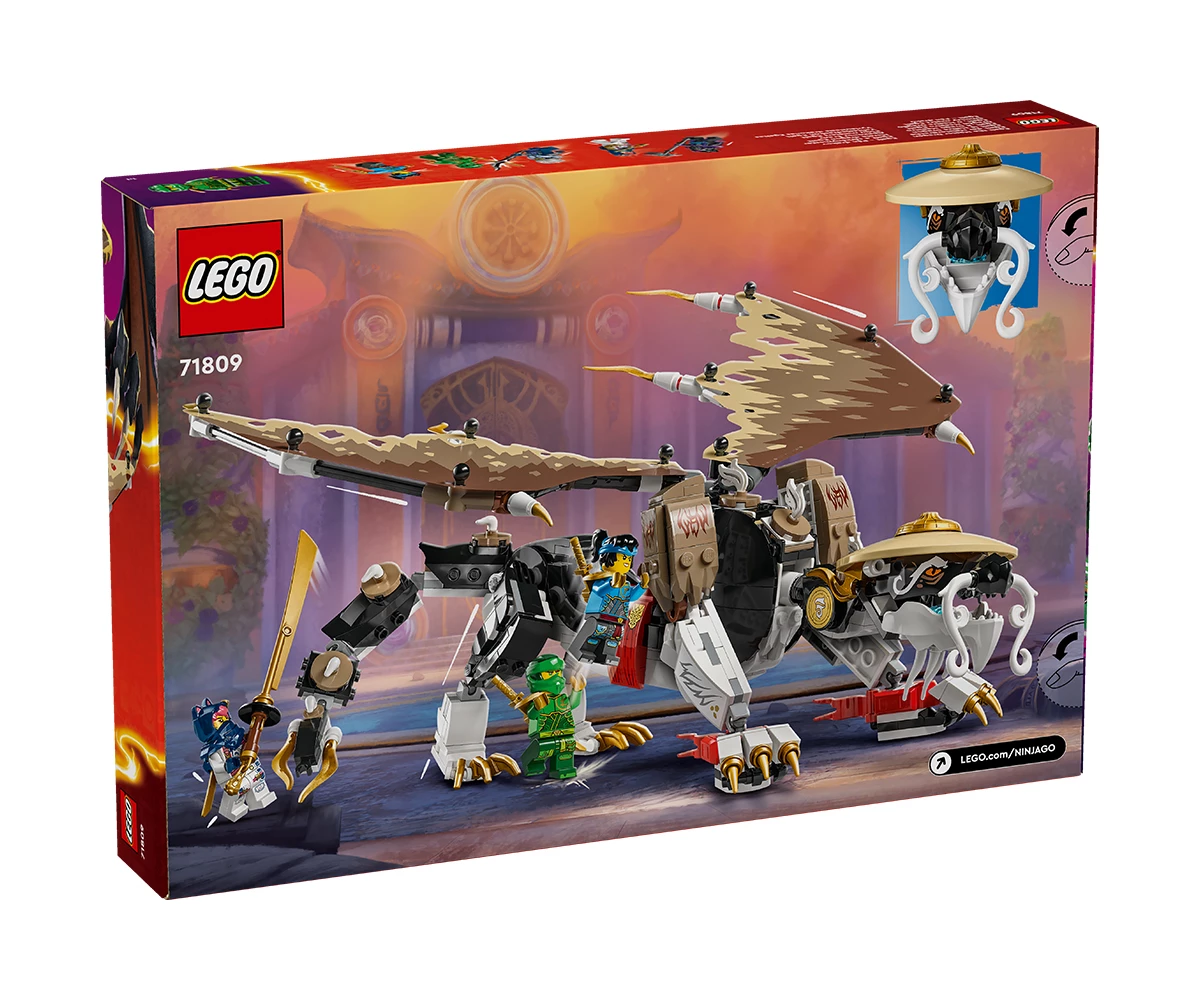 Детски комплект за игра LEGO® NINJAGO® 71809 - Драконът Егалт thumb 2 Конструктор ЛЕГО NINJAGO 71809 thumb 2