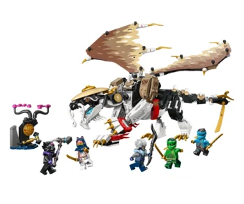 Детски комплект за игра LEGO® NINJAGO® 71809 – Драконът Егалт