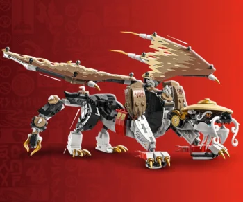 Детски комплект за игра LEGO® NINJAGO® 71809 – Драконът Егалт