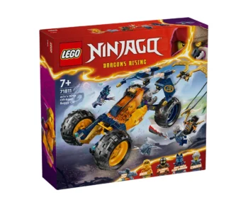 Детски комплект за игра конструктор LEGO® NINJAGO® 71811 – Нинджа офроуд бъгито на Арин