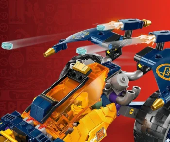 Детски комплект за игра конструктор LEGO® NINJAGO® 71811 – Нинджа офроуд бъгито на Арин