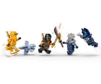 Детски комплект за игра конструктор LEGO® NINJAGO® 71811 – Нинджа офроуд бъгито на Арин