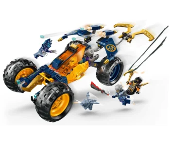 Детски комплект за игра конструктор LEGO® NINJAGO® 71811 – Нинджа офроуд бъгито на Арин