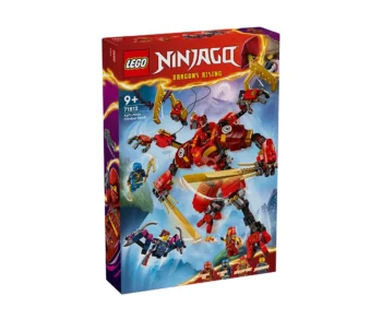 Детски комплект за игра конструктор LEGO® NINJAGO® 71812 – Нинджа робот катерач на Кай