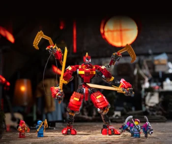 Детски комплект за игра конструктор LEGO® NINJAGO® 71812 – Нинджа робот катерач на Кай