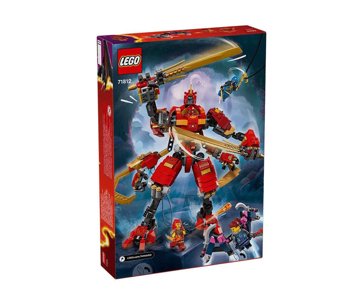 Детски комплект за игра конструктор LEGO® NINJAGO® 71812 - Нинджа робот катерач на Кай thumb 2 Конструктор ЛЕГО NINJAGO 71812 thumb 2