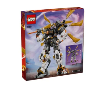 Детски комплект за игра LEGO® NINJAGO™ 71821 – Драконовият робот титан на Коул