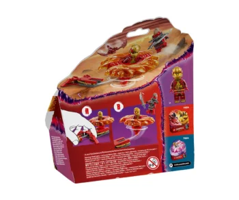 Детски комплект за игра LEGO® NINJAGO™ 71823 – Спинер на Кай за драконово спинджицу