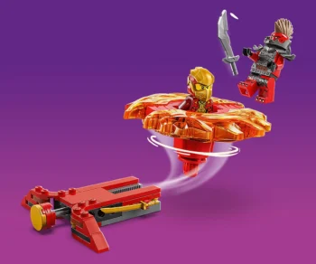 Детски комплект за игра LEGO® NINJAGO™ 71823 – Спинер на Кай за драконово спинджицу
