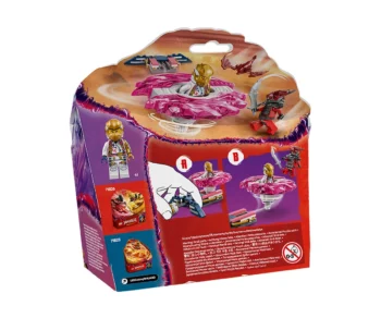 Детски комплект за игра LEGO® NINJAGO™ 71824 – Спинер на Сора за драконово спинджицу