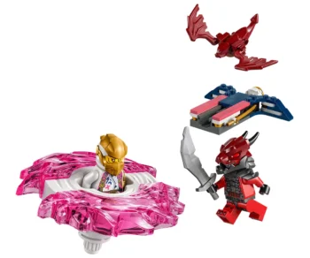 Детски комплект за игра LEGO® NINJAGO™ 71824 – Спинер на Сора за драконово спинджицу