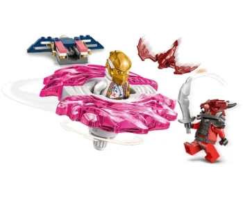 Детски комплект за игра LEGO® NINJAGO™ 71824 – Спинер на Сора за драконово спинджицу