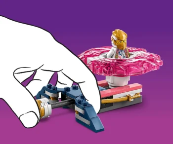 Детски комплект за игра LEGO® NINJAGO™ 71824 – Спинер на Сора за драконово спинджицу