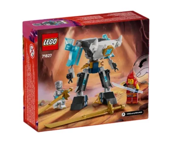 Детски комплект за игра LEGO® NINJAGO™ 71827 – Боен роботски костюм на Зейн