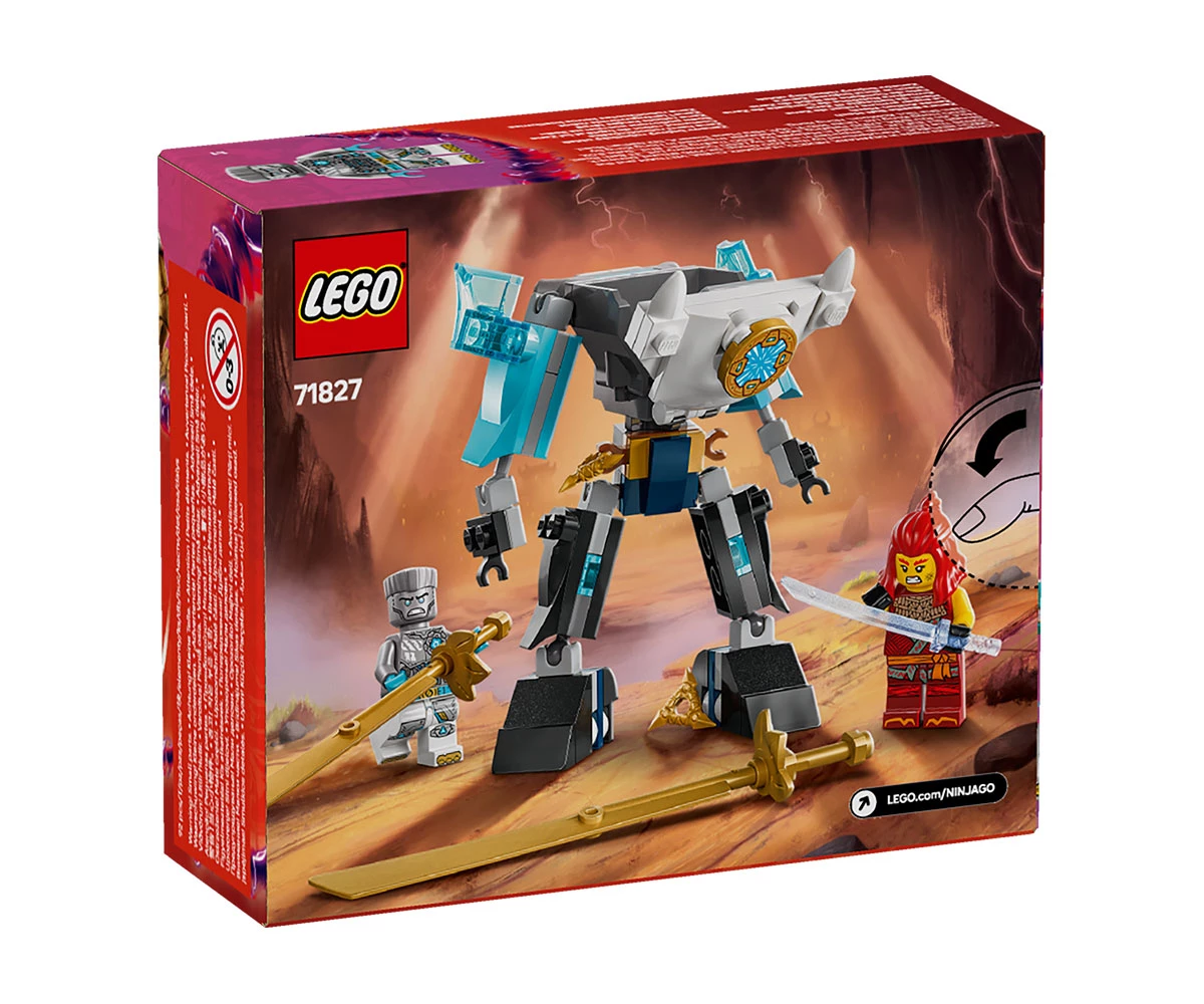 Детски комплект за игра LEGO® NINJAGO™ 71827 - Боен роботски костюм на Зейн thumb 2 Конструктор ЛЕГО NINJAGO 71827 thumb 2