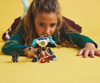 Детски комплект за игра LEGO® NINJAGO™ 71827 – Боен роботски костюм на Зейн