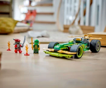 Детски комплект за игра LEGO® NINJAGO™ 71828 – Състезателна кола на Лойд