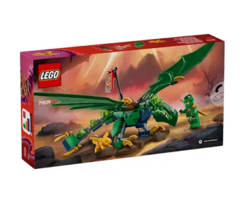 Детски комплект за игра LEGO® NINJAGO™ 71829 – Зелен горски дракон на Лойд