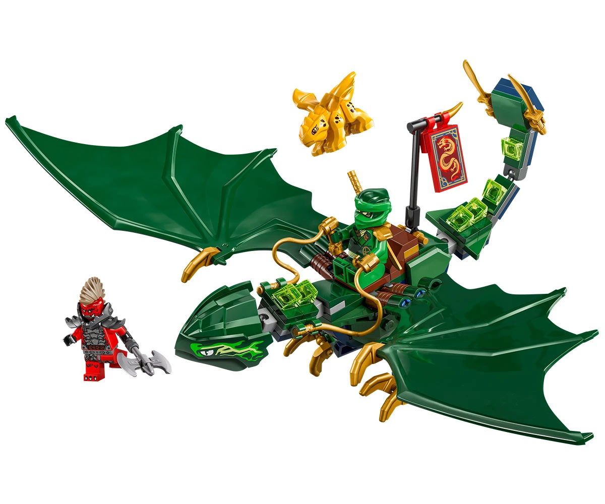 Детски комплект за игра LEGO® NINJAGO™ 71829 - Зелен горски дракон на Лойд thumb 3 Конструктор ЛЕГО NINJAGO 71829 thumb 3
