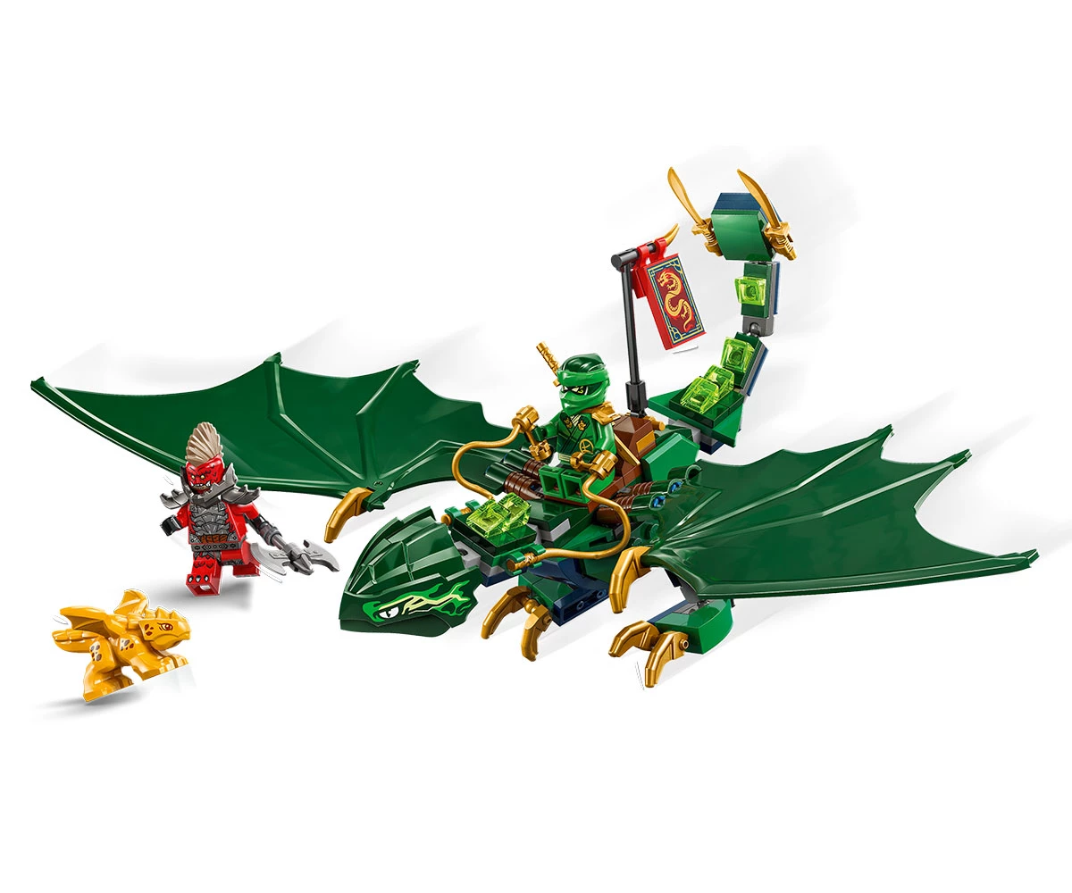 Детски комплект за игра LEGO® NINJAGO™ 71829 - Зелен горски дракон на Лойд thumb 4 Конструктор ЛЕГО NINJAGO 71829 thumb 4
