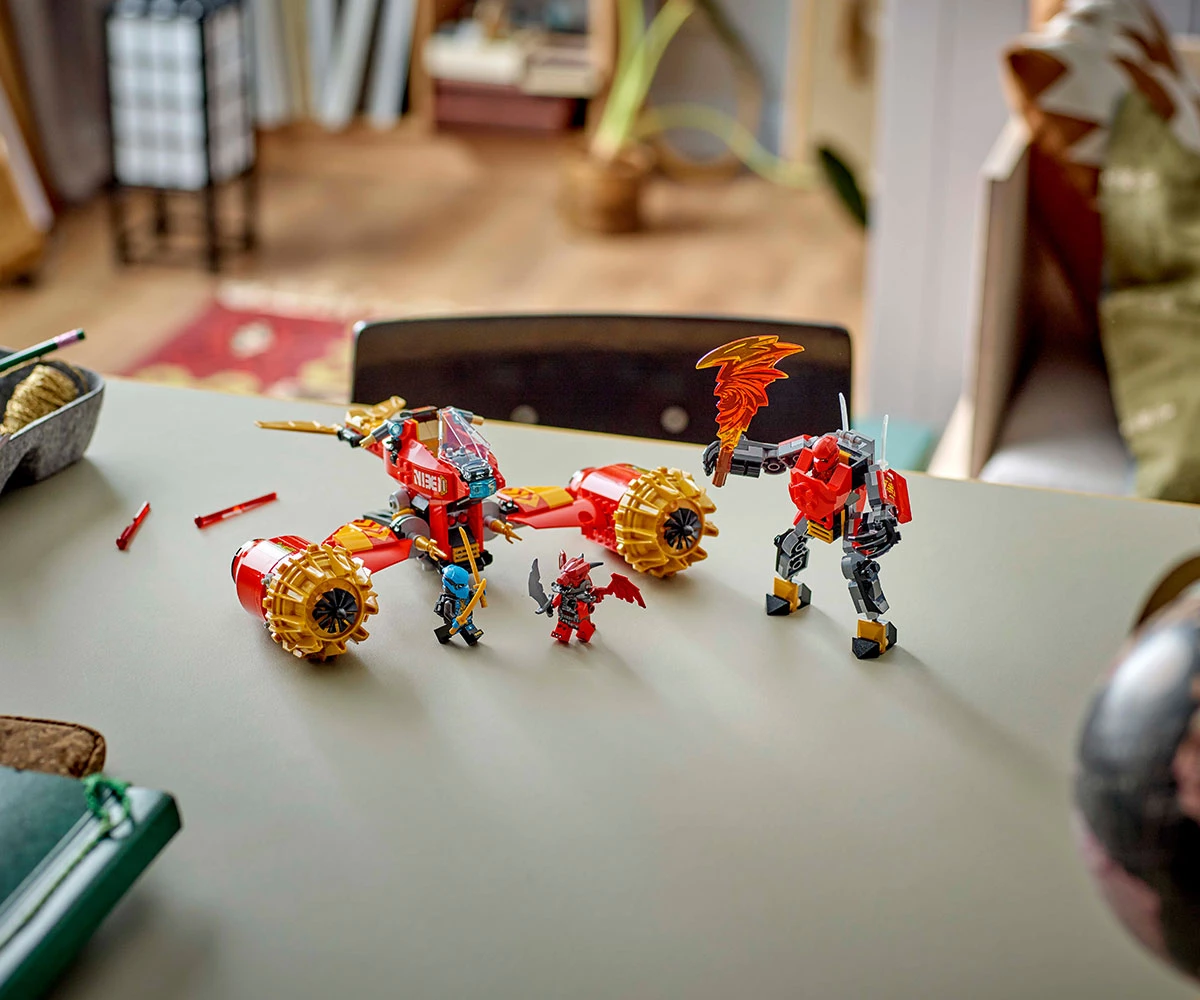 Детски комплект за игра LEGO® NINJAGO™ 71830 - Робот буреносен ездач на Кай thumb 7 Конструктор ЛЕГО NINJAGO 71830 thumb 7