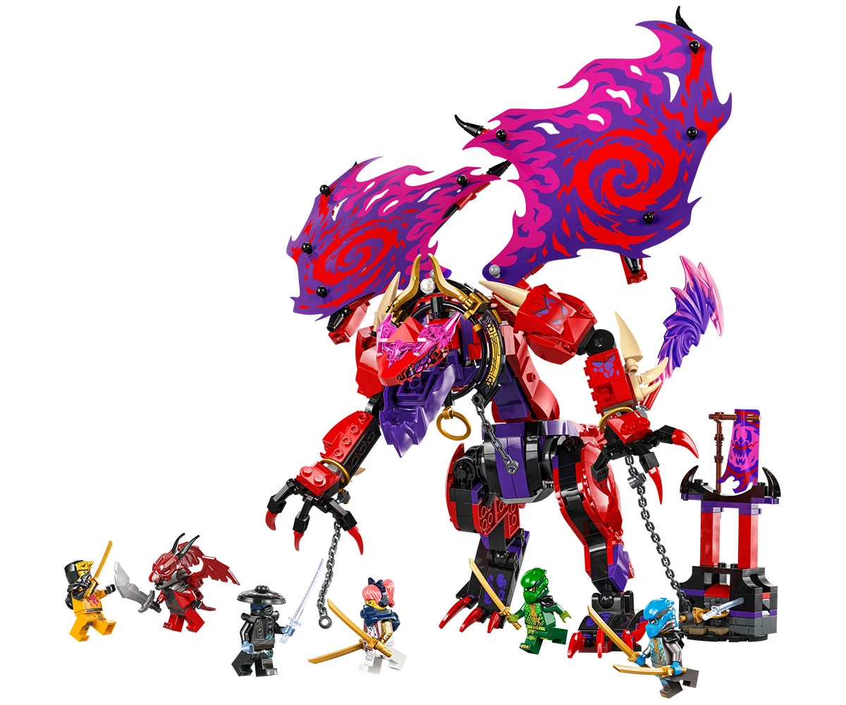 Детски комплект за игра LEGO® NINJAGO® 71832 - Гръмотевичен зъб, Дракон на хаоса thumb 3 Конструктор ЛЕГО NINJAGO 71832 thumb 3