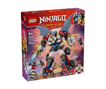 Детски комплект за игра LEGO® NINJAGO™ 71834 – Робот-ултракомбинатор на Зейн