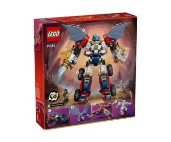 Детски комплект за игра LEGO® NINJAGO™ 71834 – Робот-ултракомбинатор на Зейн