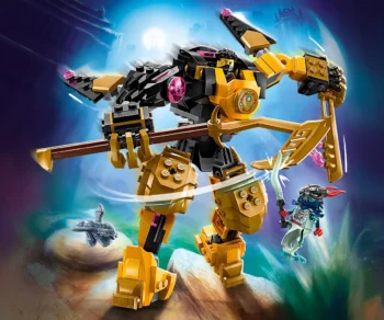 Детски комплект за игра LEGO® NINJAGO® 71839 – Боен спинджицу робот на Арин