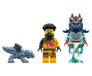 Детски комплект за игра LEGO® NINJAGO® 71839 – Боен спинджицу робот на Арин