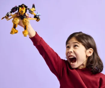 Детски комплект за игра LEGO® NINJAGO® 71839 – Боен спинджицу робот на Арин