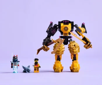 Детски комплект за игра LEGO® NINJAGO® 71839 – Боен спинджицу робот на Арин