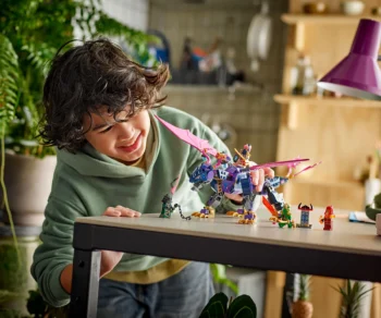 Детски комплект за игра LEGO® NINJAGO® 71842 – Драконът Ронту
