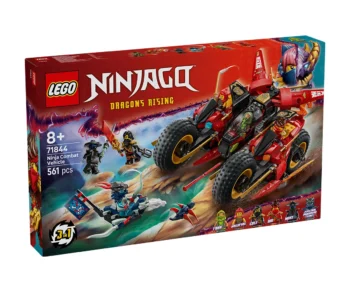 Детски комплект за игра LEGO® NINJAGO® 71844 – Бойно превозно средство на нинджите