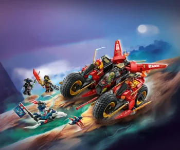 Детски комплект за игра LEGO® NINJAGO® 71844 – Бойно превозно средство на нинджите