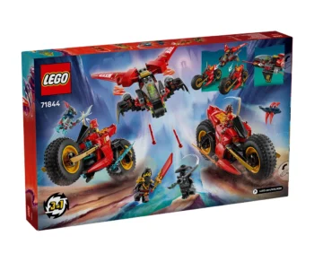Детски комплект за игра LEGO® NINJAGO® 71844 – Бойно превозно средство на нинджите