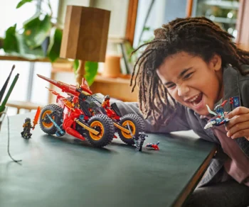 Детски комплект за игра LEGO® NINJAGO® 71844 – Бойно превозно средство на нинджите