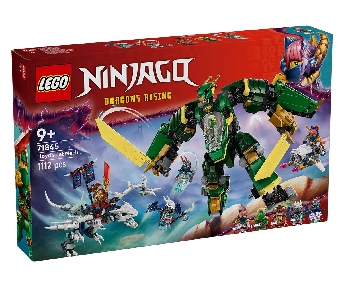 Детски комплект за игра LEGO® NINJAGO® 71845 - Джет-робот на Лойд LEGO® NINJAGO® 71845 - Lloyd’s Jet Mech