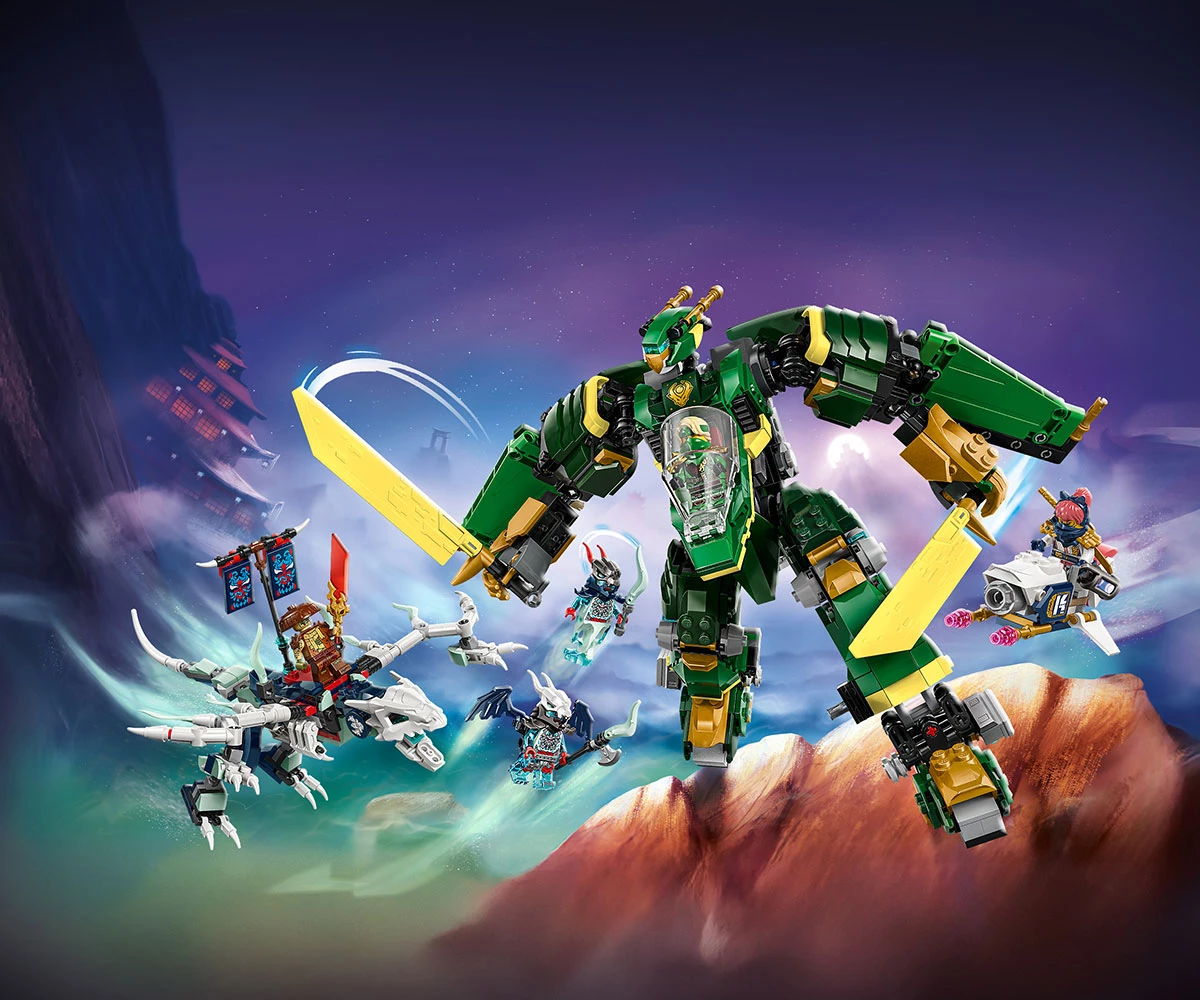 Детски комплект за игра LEGO® NINJAGO® 71845 - Джет-робот на Лойд thumb 10 LEGO® NINJAGO® 71845 - Lloyd’s Jet Mech thumb 10