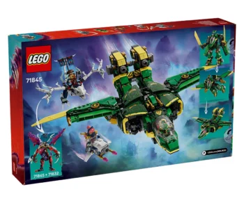Детски комплект за игра LEGO® NINJAGO® 71845 – Джет-робот на Лойд